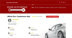 Desktop Screenshot of irvineautotechs.com